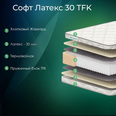 Матрас EveRest Софт Латекс 30 TFK (Софт&nbsp;Латекс&nbsp;30&nbsp;ТФК)